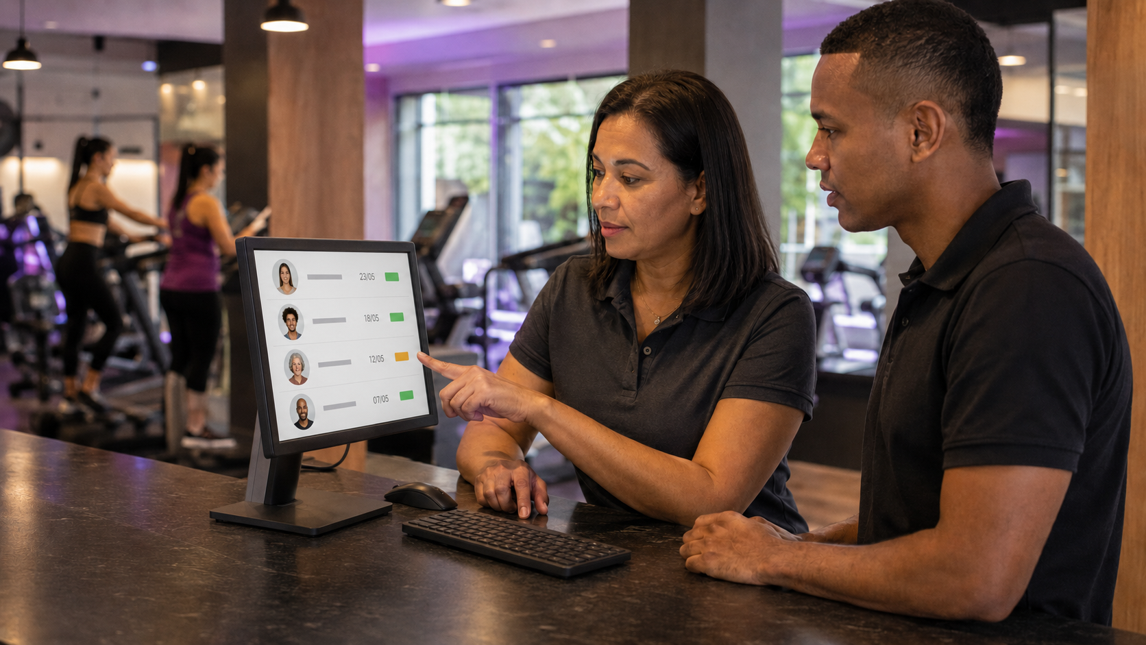 Negocio fitness con Avira